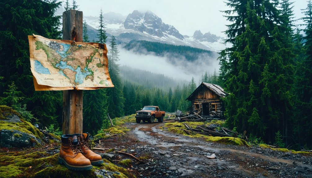 ghostly journey to abandoned town