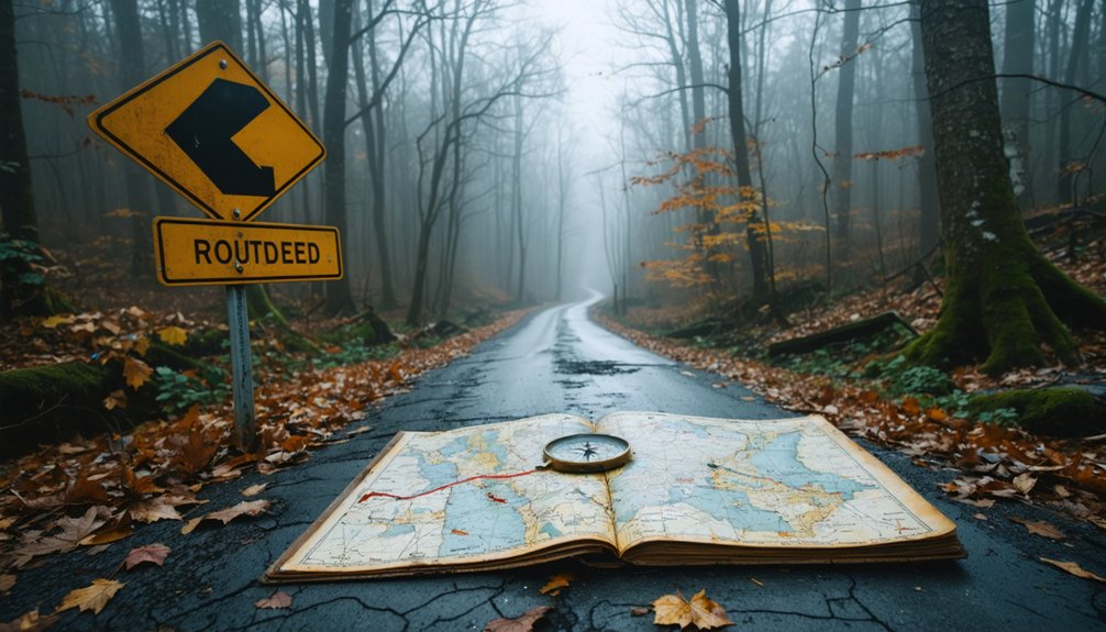 ghostly mining town road trip