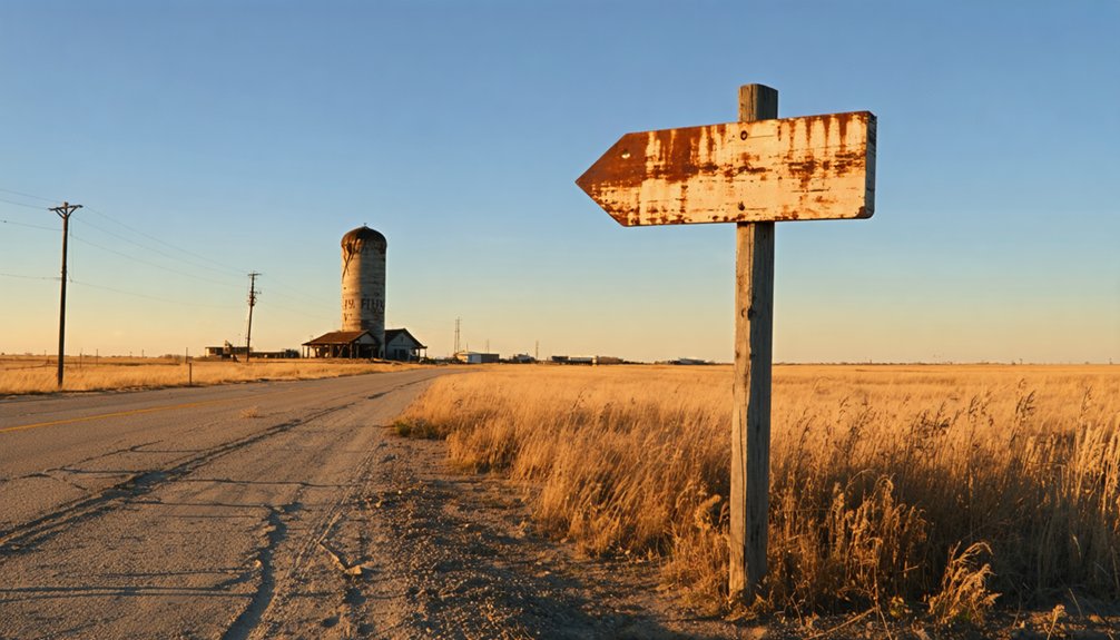 ghostly remnants of ambitious pasts
