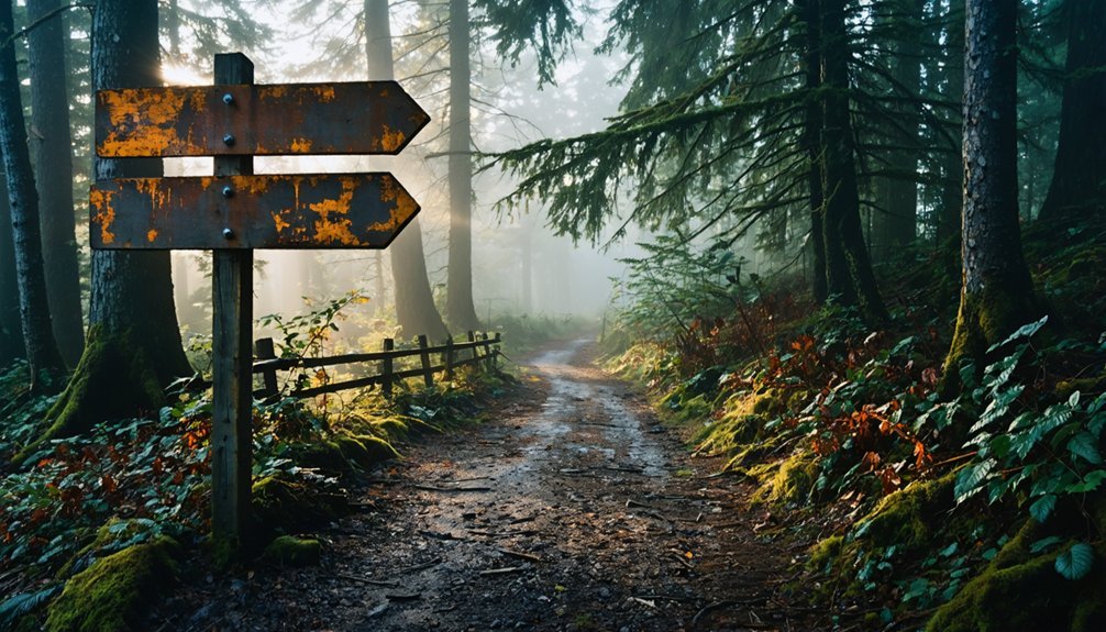 ghostly road trip to bridal veil