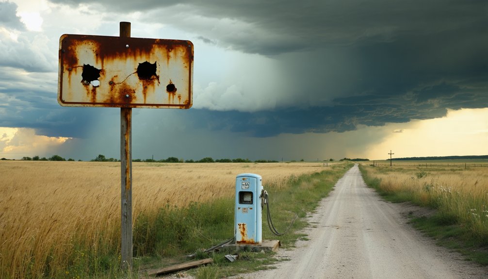 ghostly town road trip destination