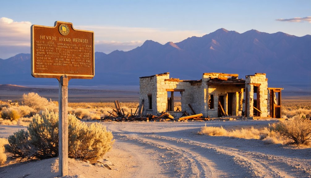 gold mining town remnants