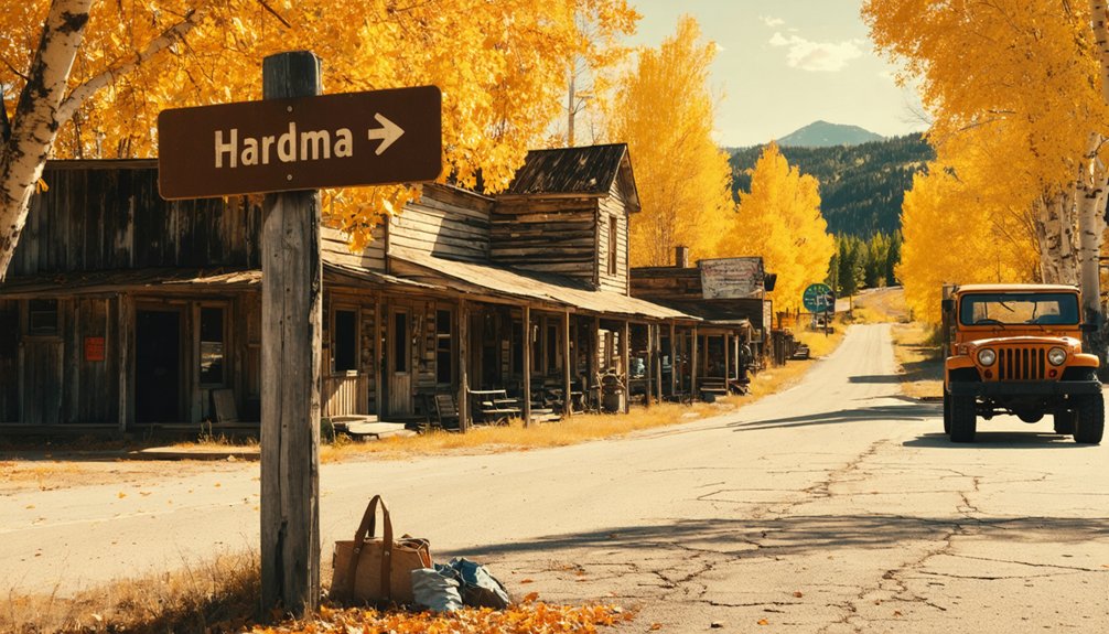 hardman year round small town tranquility