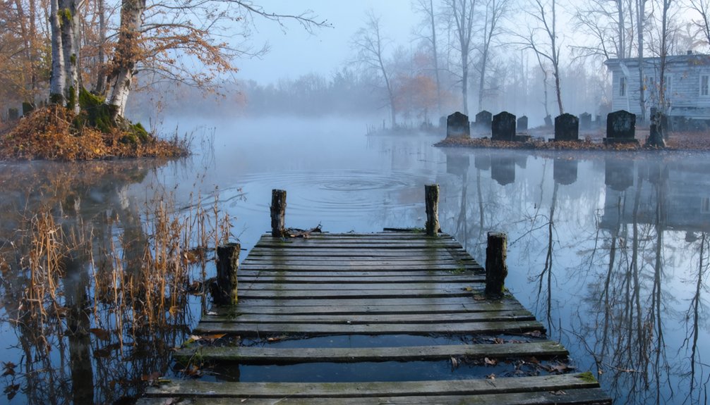 haunted sinister tragic drowning