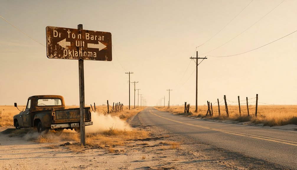 haunting abandoned oklahoma ghost towns
