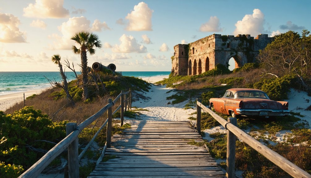 haunting coastal ghost town exploration