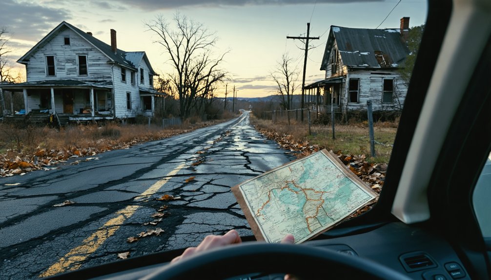 haunting environmental disaster site exploration