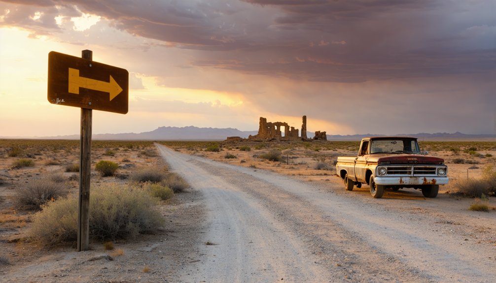 haunting ghost town road trip