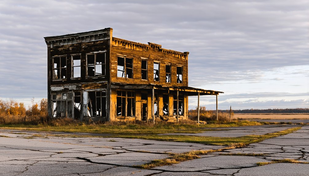 haunting historic aquatic ghost town