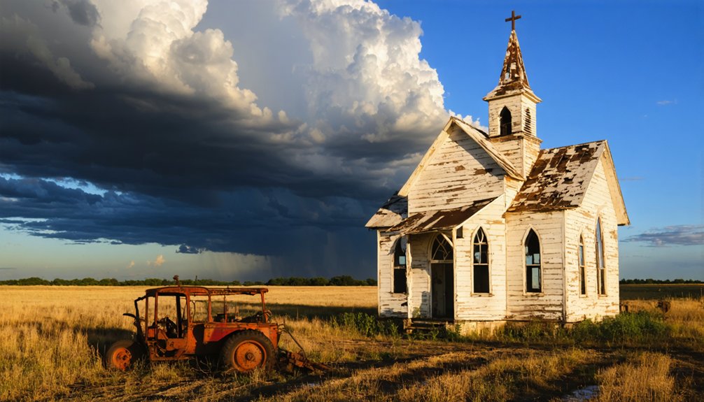 haunting narratives of decaying landmarks