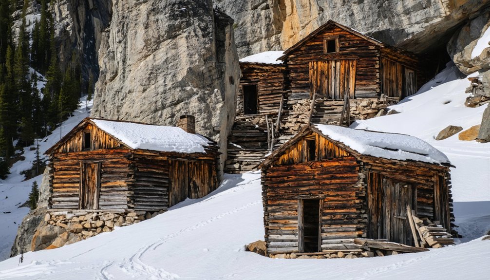 high altitude mining ruins