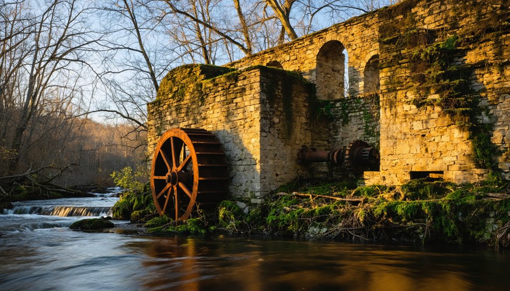 historic grist mill exploration