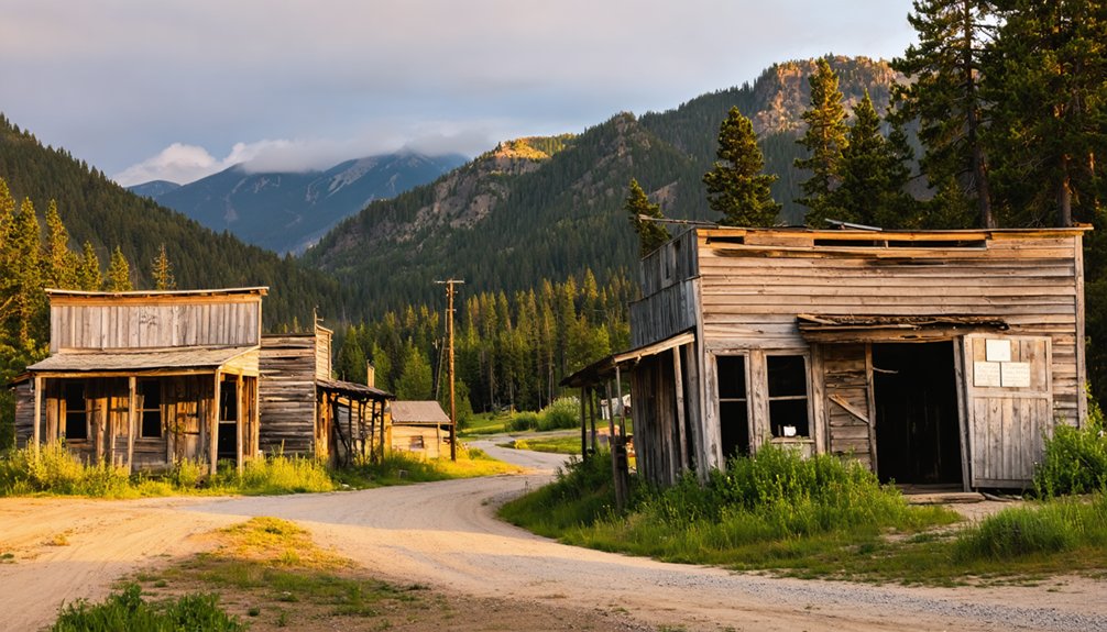 historic leesburg mining camp preserved