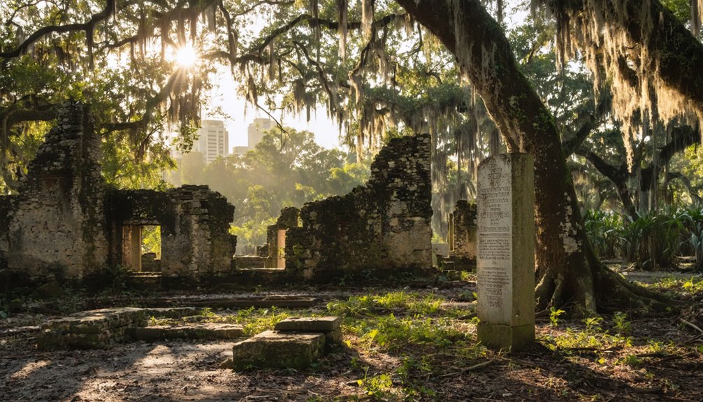 limestone slave quarters coquina walls frontier outpost