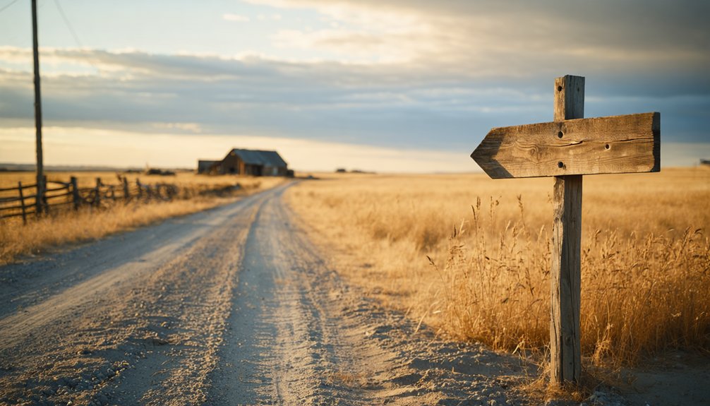 locate vanished town via rural routes