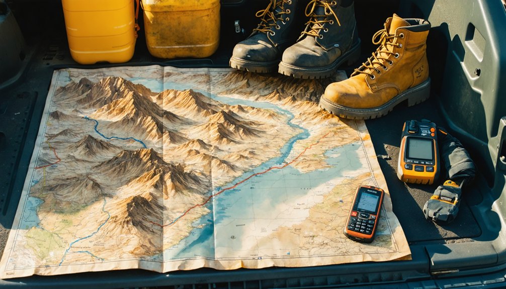 meticulous preparation for remote travel