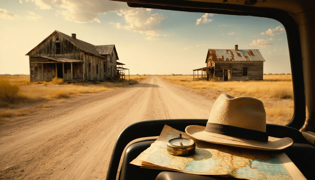 moody subtropical ghost town exploration