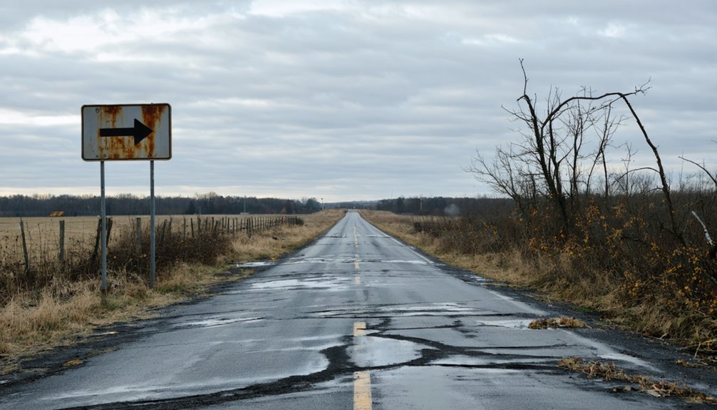nature reclaims former community site