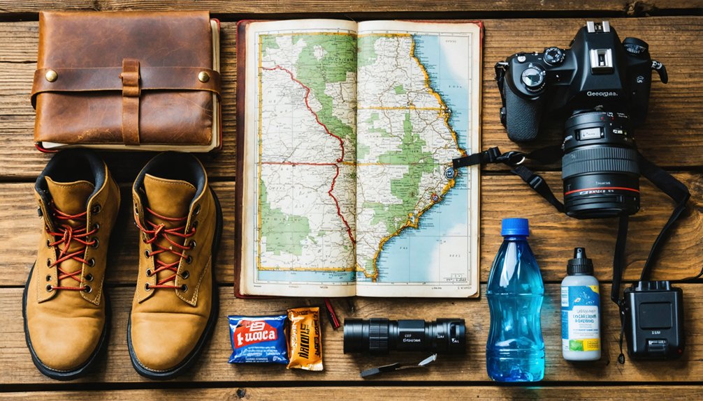 pack for ghost town exploration