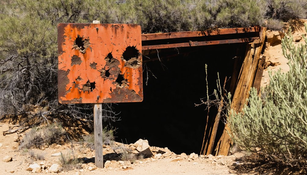 perilous abandoned mining area exploration
