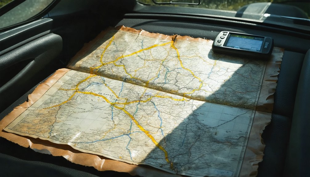 pinpoint coordinates navigate backroads explore ghost towns