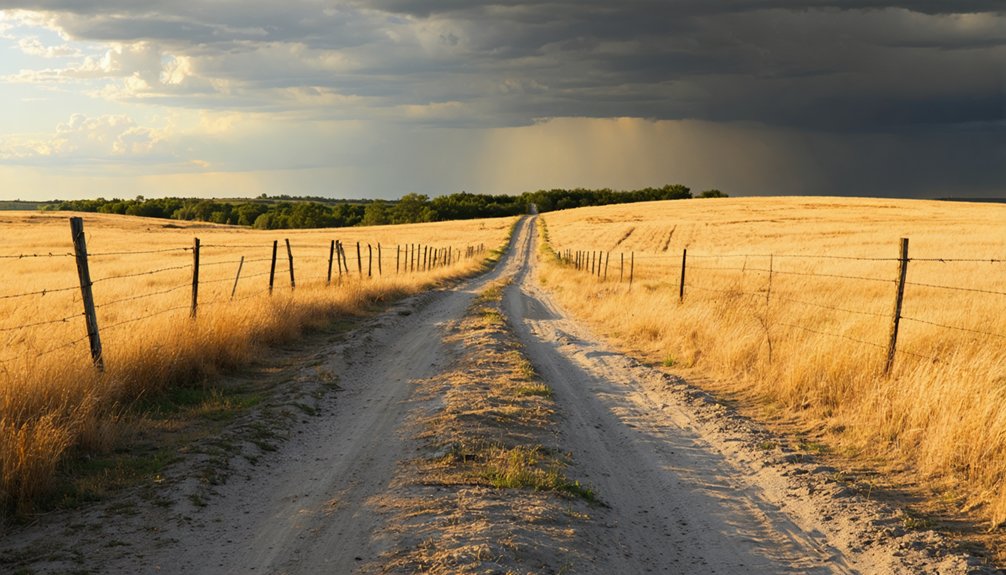 prairie ghost town remnants