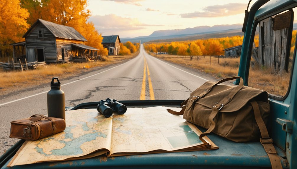 prepare for unpredictable ghost town exploration