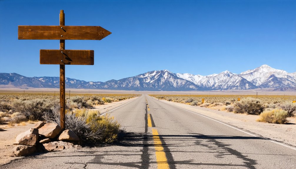 preserved mining ghost town ruins