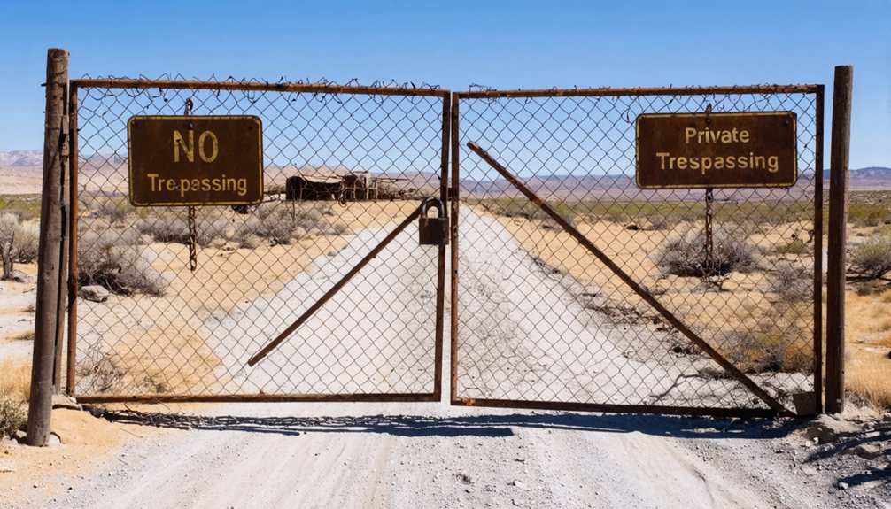 private property access restricted