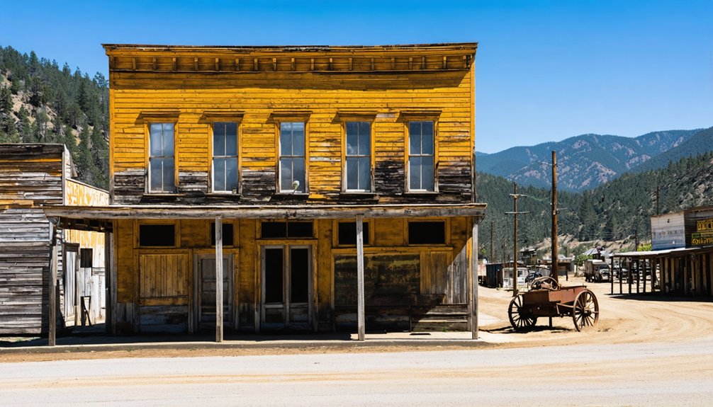 prosperous mining town s rapid development