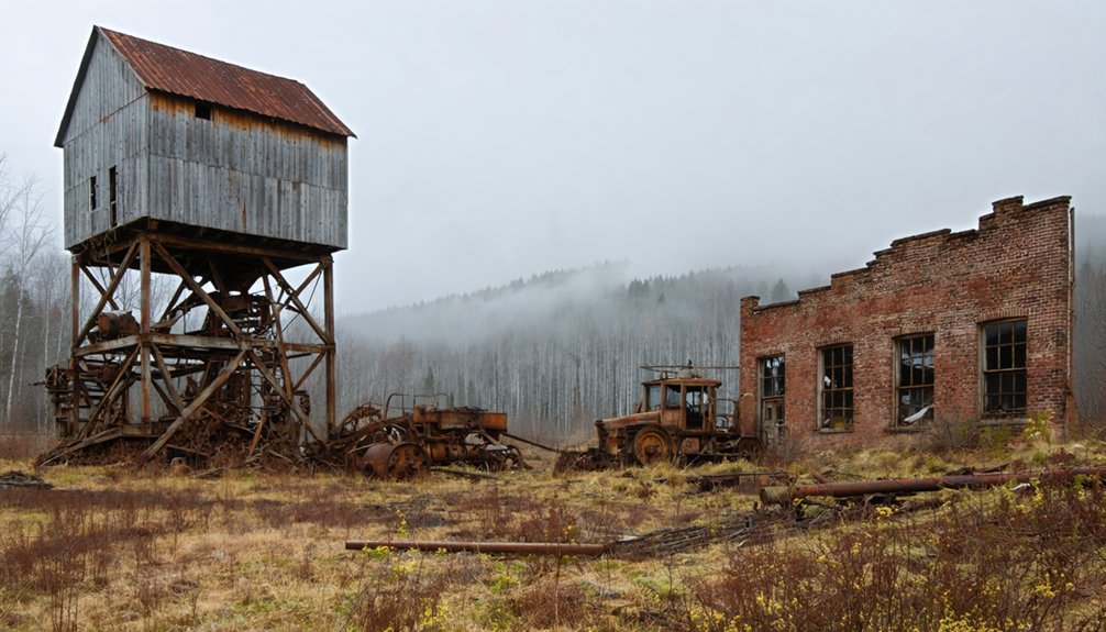 rapid rise and abrupt collapse