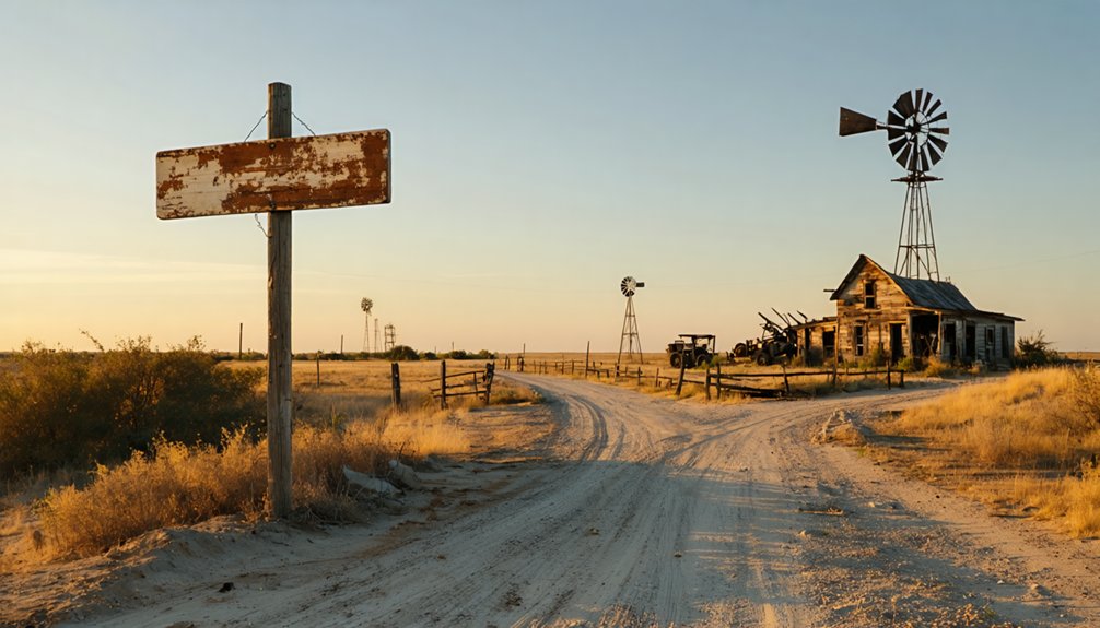 reclaimed settlement untamed landscape remote solitude