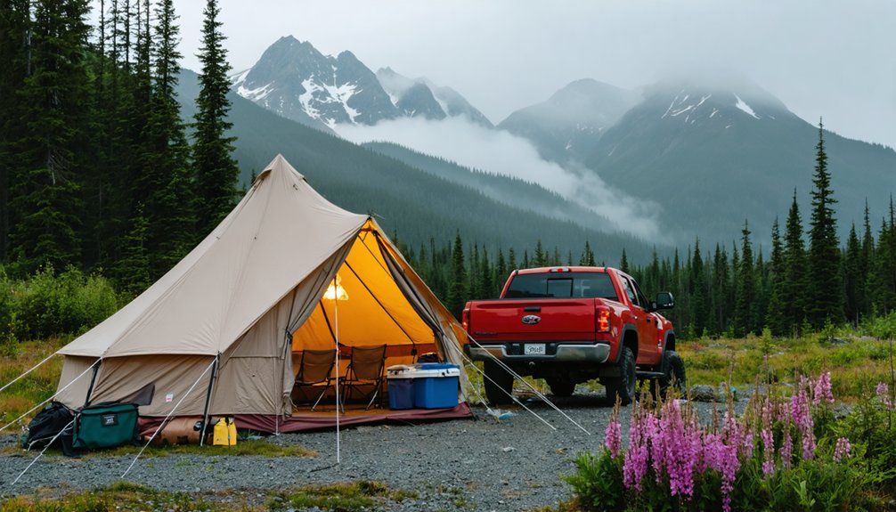 remote alaskan basecamp accommodations options