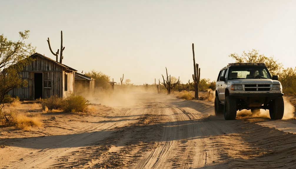 respect desert road conditions vigilantly