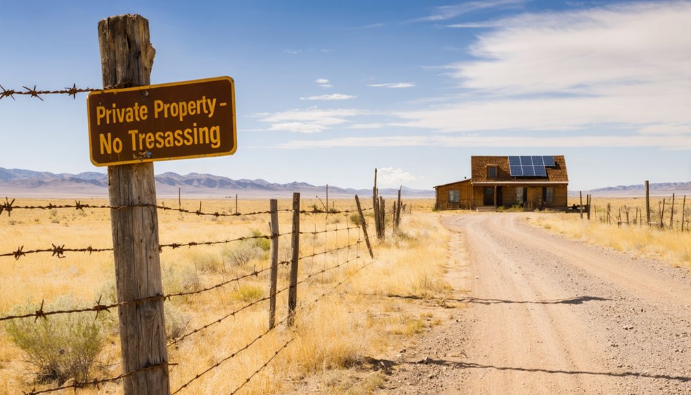 respect private property and residents