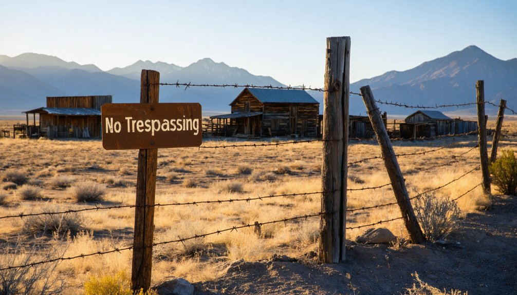 respect private property boundaries and restrictions