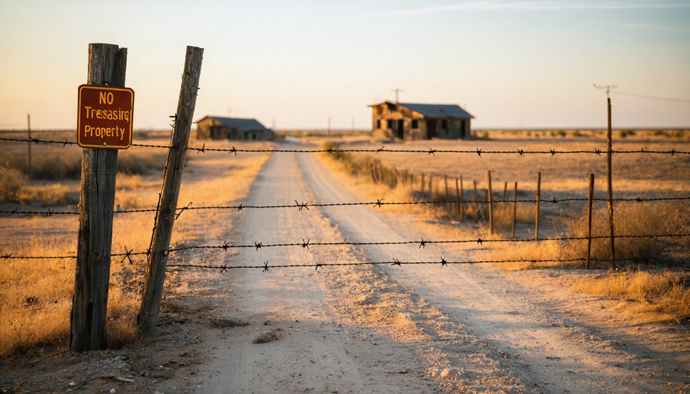 respect private property laws strictly