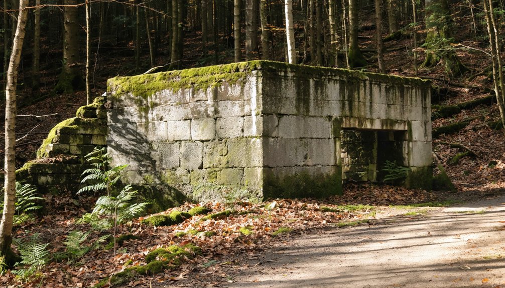 searching for industrial forest ruins