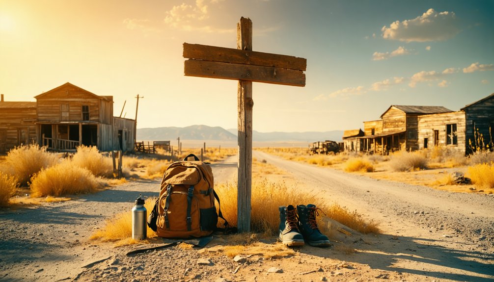 seasonal ghost town exploration conditions