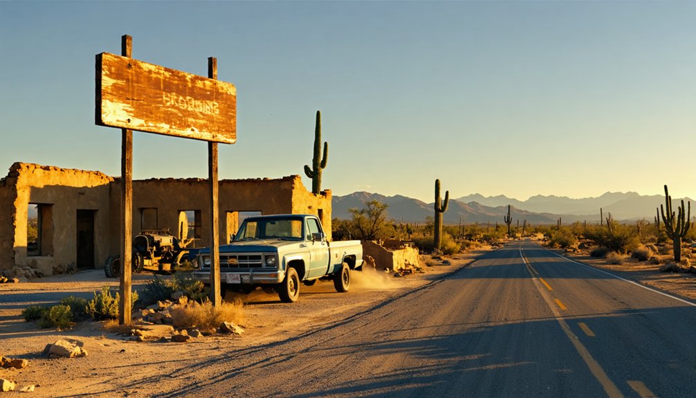 spooky ghost town road trip