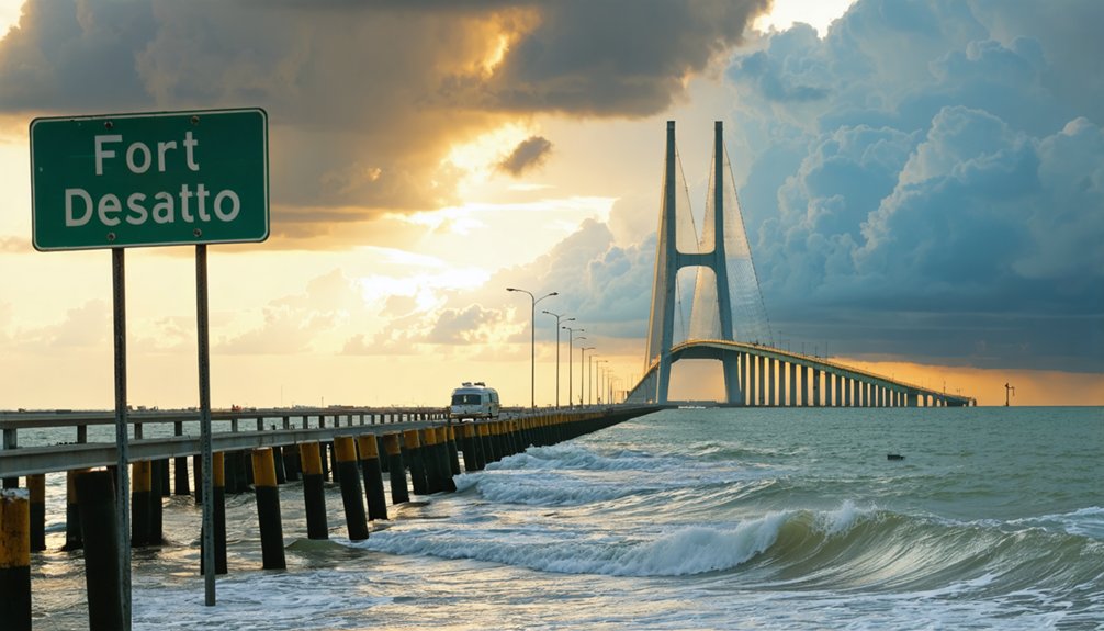 tragic bridge disaster in fierce storm
