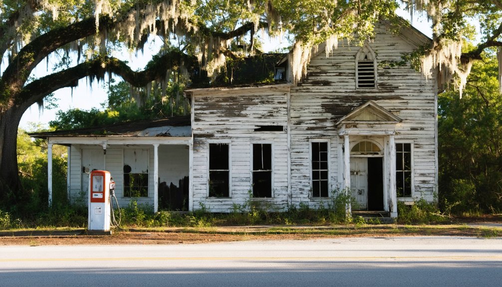 uninhabited ghost town road trip