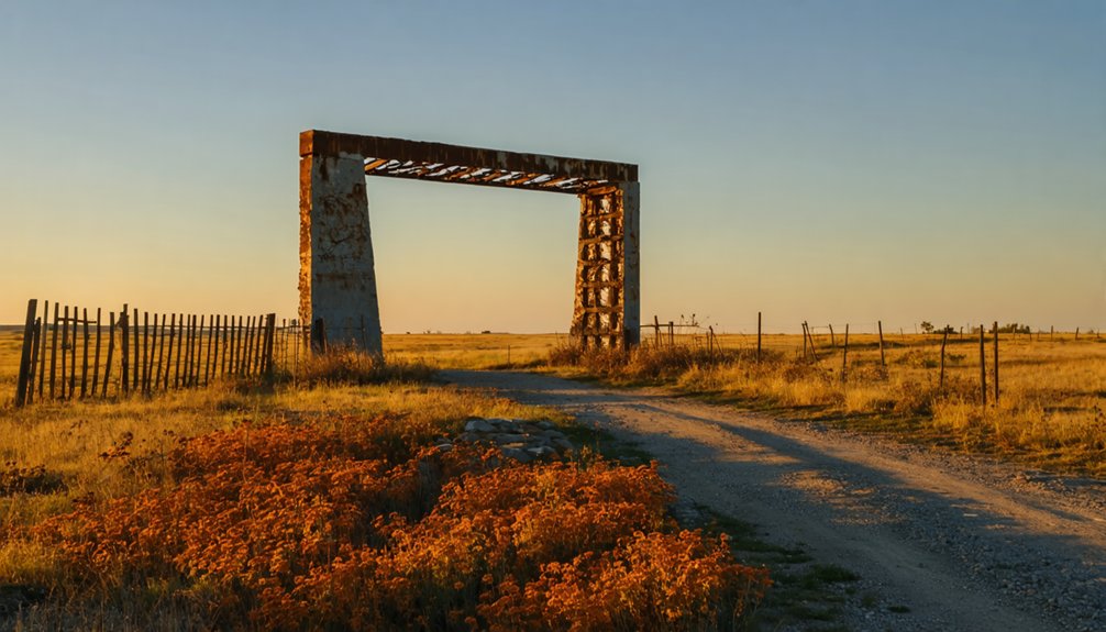 vanished monument empty farmland fading memories