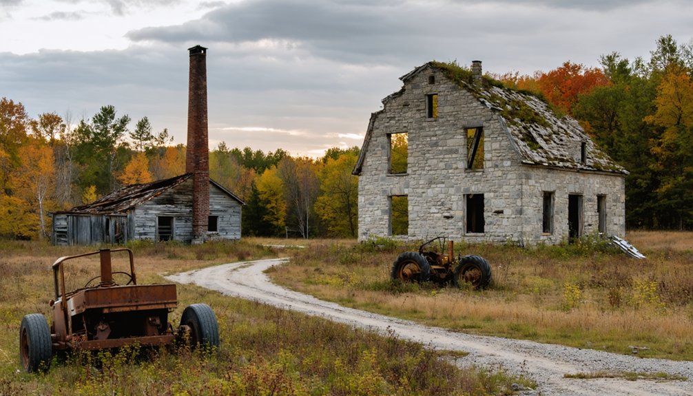 vanished settlement weathered landmarks hidden remnants