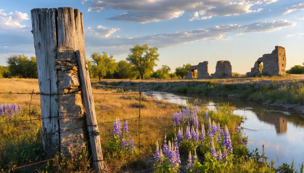 vanished town meandering creek early settlement
