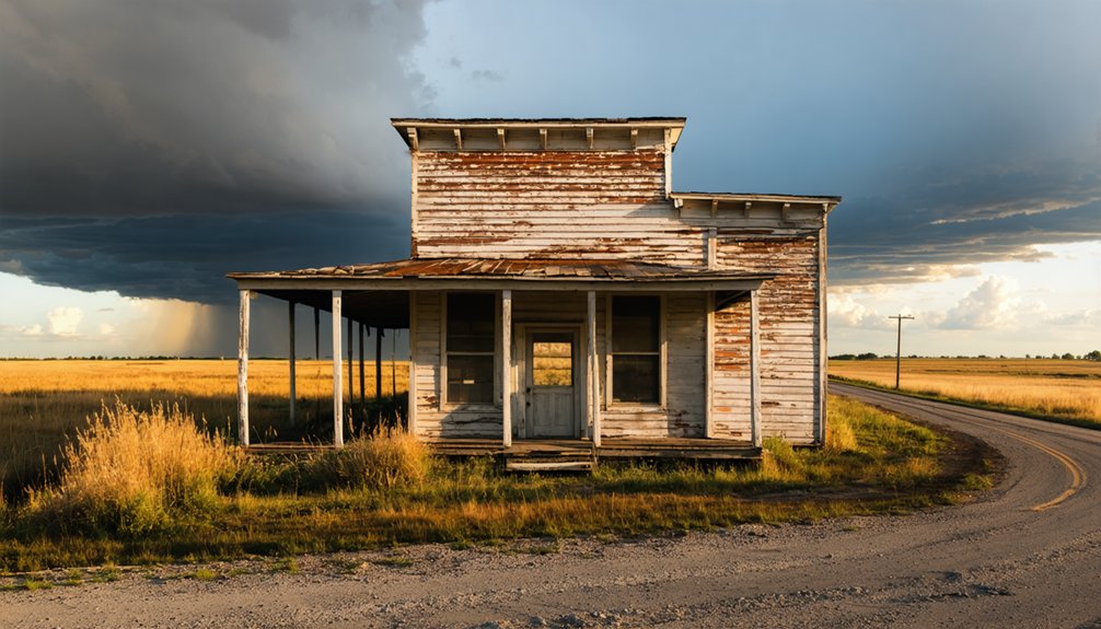 weathered remnants of vanished community