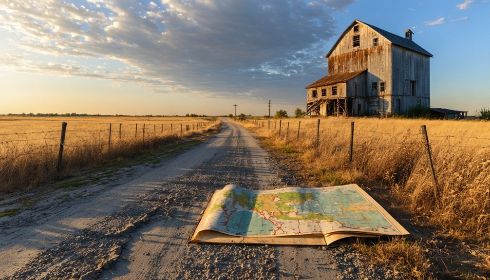 weathered rusted remnants of byers past