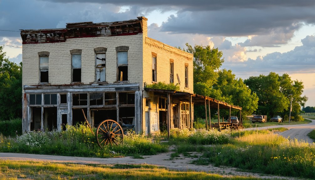 windswept plains failed railroad dreams resilient pioneers abandoned foundations