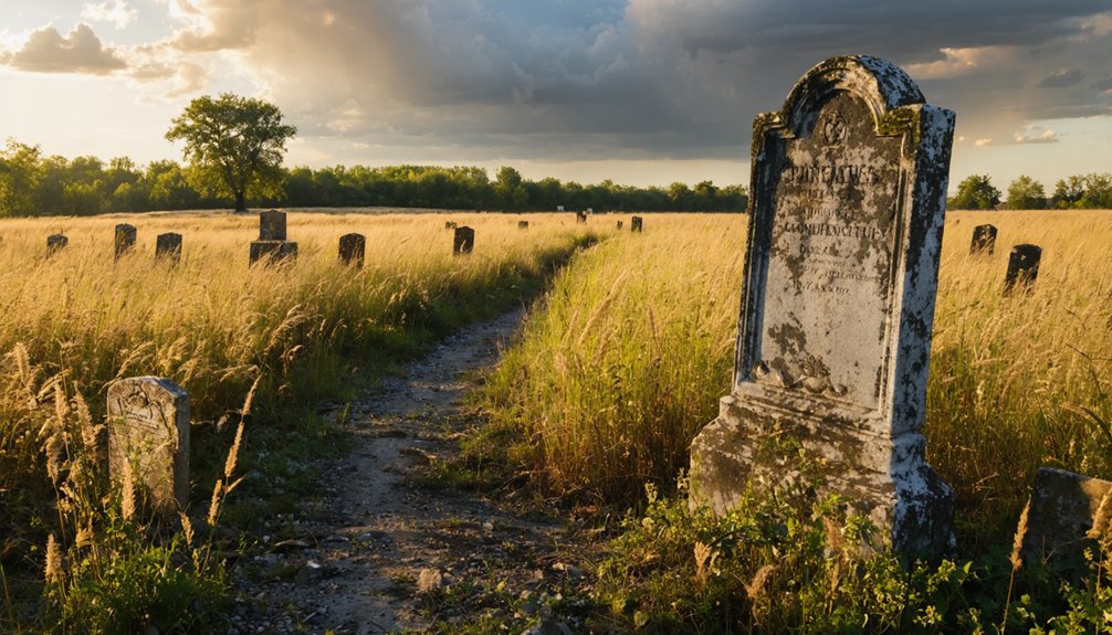 windswept weathered haunting abandoned ghost town