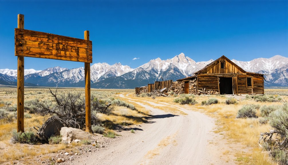 abandoned silver mining town